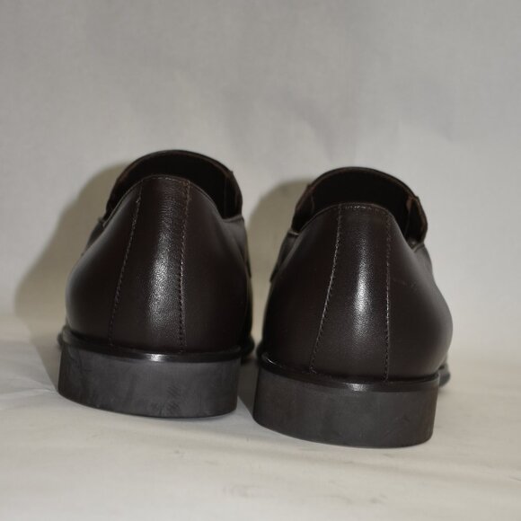 New! Bruno Magli RAGING LEATHER SLIP-ON BROWN LEATHER Loafer Size 13 M … main image 8